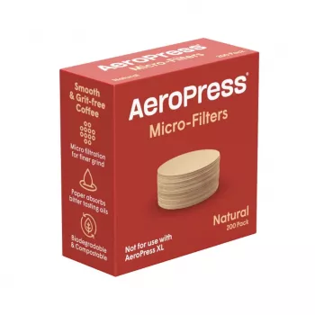 AeroPress Papieren microfilter Naturel 200 stuks