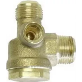 Aerotec messing terugslagklep G 1/2 inch binnendraad 16 bar | 9048063