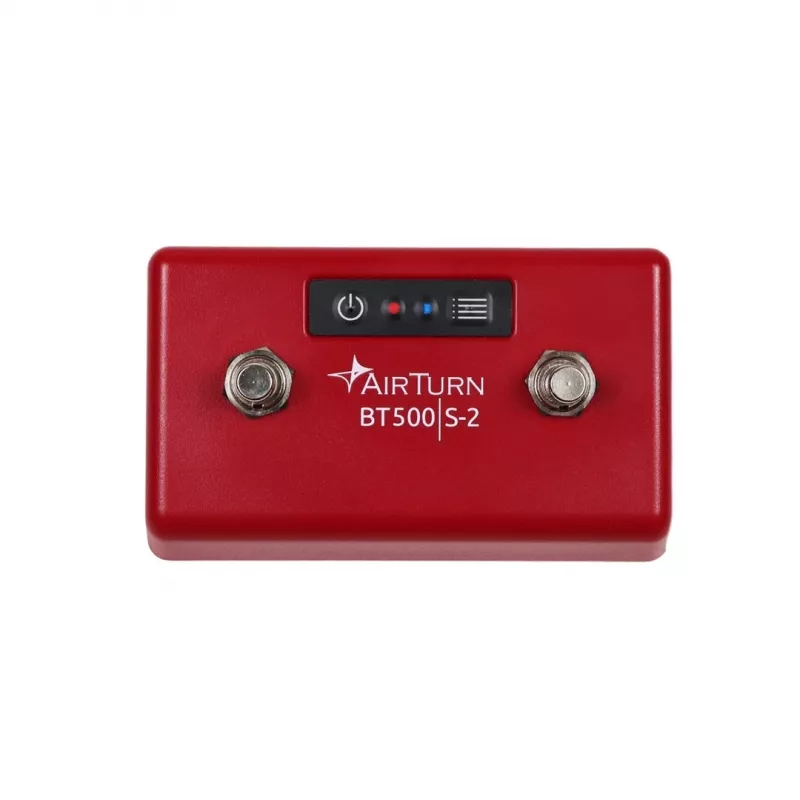 AirTurn BT500S-2 Silent Bluetooth voetschakelaar controller voor bladeren, teleprompter, muziek en presentatiebediening