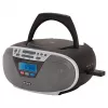 Aiwa BBTU-400SL draagbaar stereosysteem CD/FM RDS/USB/Bluetooth zilver MP3-weergave