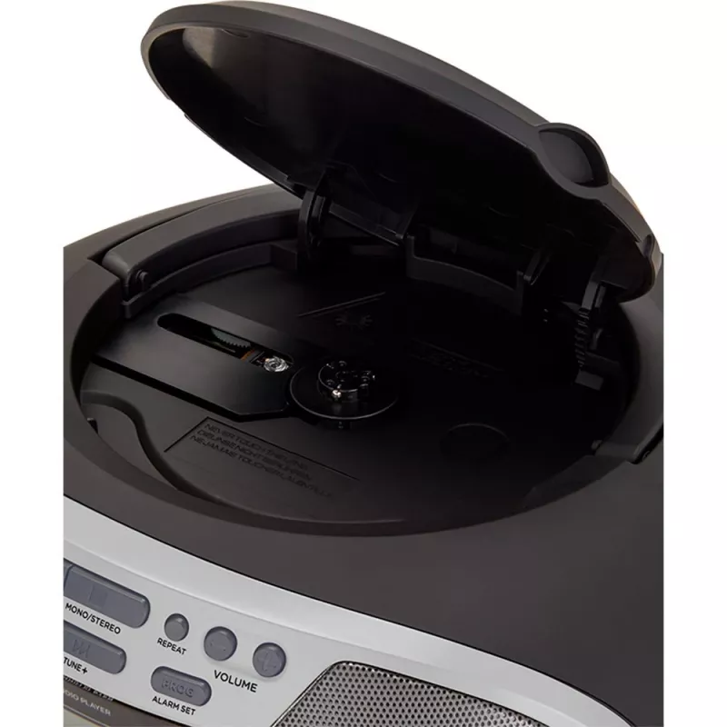 Aiwa BBTU-400SL draagbaar stereosysteem CD/FM RDS/USB/Bluetooth zilver MP3-weergave