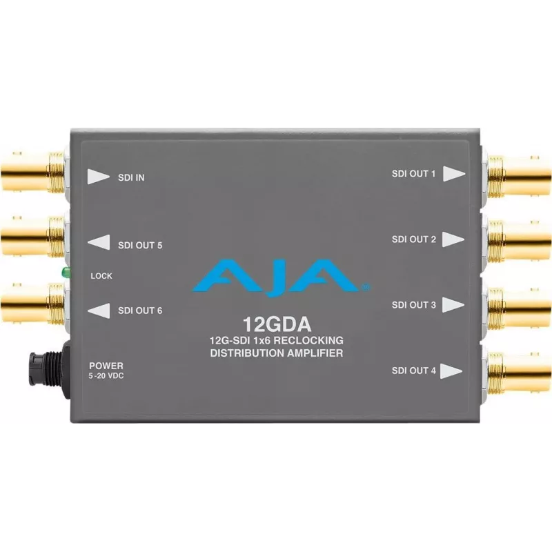 AJA 12GDA 12G-SDI 1x8 verdeelversterker