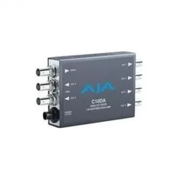 AJA C10DA 1x4 HD/SD-SDI distributieversterker met reclocking