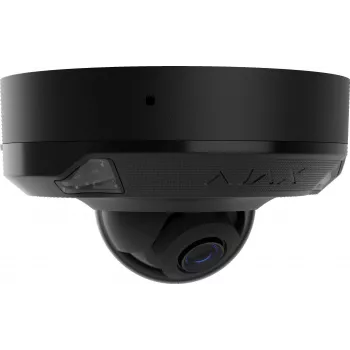 Ajax DomeCam Mini IP-camera 5MP 2,8mm glas-dome zwart (8EU)