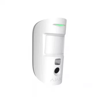 AJAX MotionCam Indoor (PhOD) wit - PIR-bewegingsmelder met camera