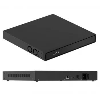 AJAX Netwerk-videorecorder 16CH/H2DAC Zwart (140910)