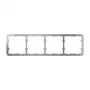 AJAX Smart Switch frame 4-voudig wit