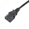 Akyga AK-PC-05A Netzkabel CEE 7/7 naar IEC C13, 5 m, zwart