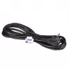 Akyga AK-PC-06A netsnoer CEE 7/7 naar IEC C13, 3 m, zwart