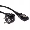 Akyga AK-PC-06A netsnoer CEE 7/7 naar IEC C13, 3 m, zwart