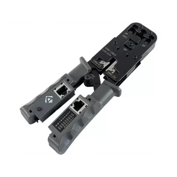 ALANTEC 4P6P8P krimptang met LAN-netwerkkabeltester