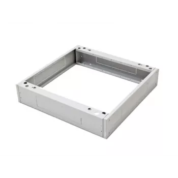 ALANTEC SA-CS-SZ-600-450-S 19 inch sokkel voor buitenkasten, breedte 600 x diepte 450 mm x hoogte 100 mm, grijs