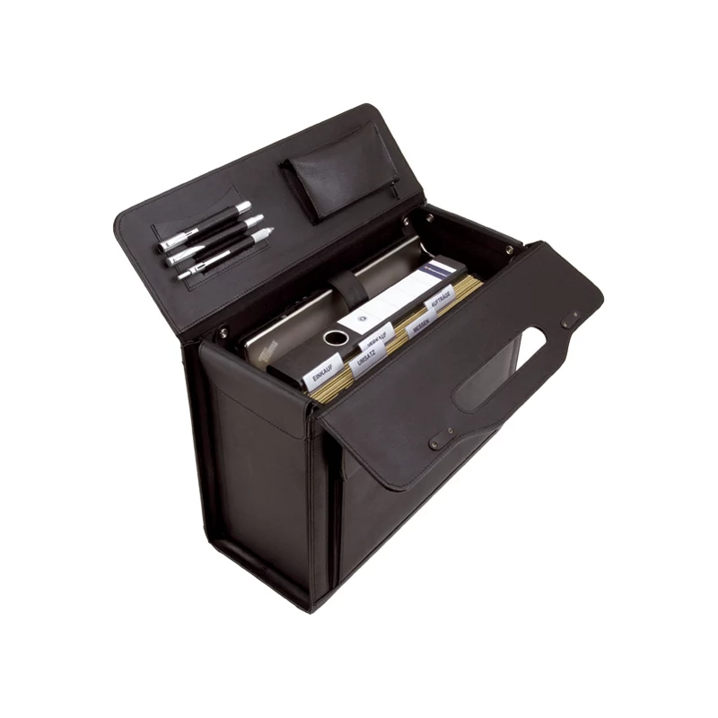Jüscha Ancona 45042 koeriertas, zwart leer