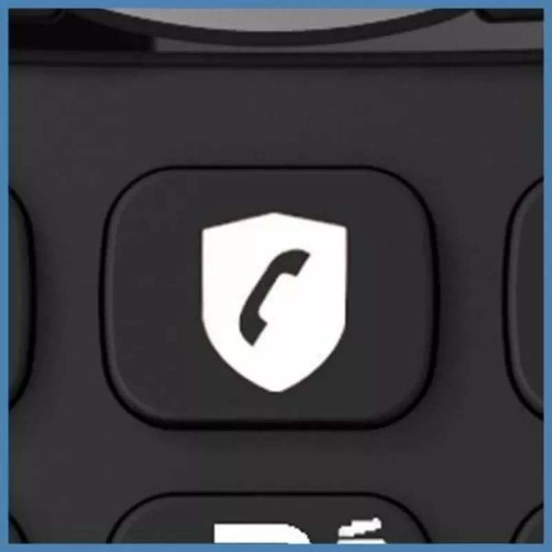 Alcatel 8517110010 DECT draadloze telefoon handset met 1,5-inch amberkleurige achtergrondverlichting