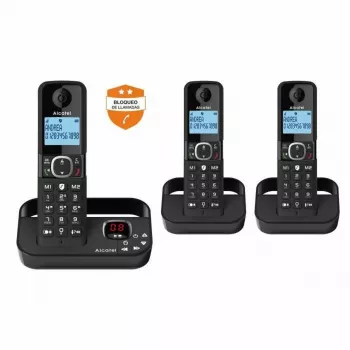 ALCATEL 8517110010 NOE IP-telefoon met PoE en antracietgrijs design
