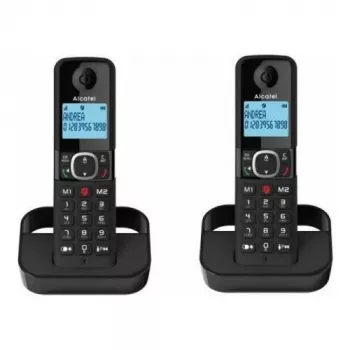 Alcatel F860 Duo DECT draadloze telefoon, zwart