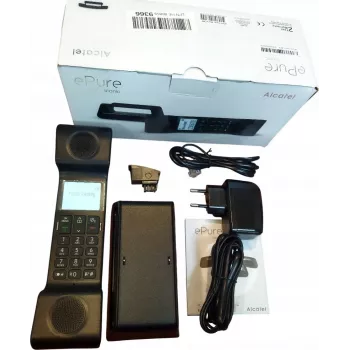 Alcatel ePure Iconic DECT draadloze telefoon (zwart)