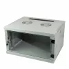 ALLNET 19 inch wandbehuizing netwerkkast 4U 1-delig 594x541mm lichtgrijs SMQ-serie