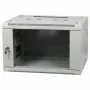 ALLNET 19 inch wandbehuizing 15U 1-delig diepte 600mm lichtgrijs Flat Pack SMA-serie