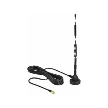 ALLNET ALL19102 GSM/3G/LTE-antenne 5 dBi, omnidirectioneel, magneetvoet, SMA, 3m kabel