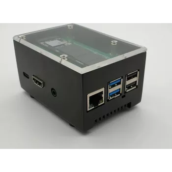 ALLNET Rock Pi aluminium behuizing ecoPI Starter zwart (RockPi_GH_ecoPI_SW)