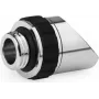 Alphacool Apex Grip 45° draaibare adapter G1/4 buitendraad naar binnendraad - chroom 14890