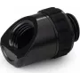 Alphacool Apex Grip adapter 45° AG/IG G1/4 draaibaar zwart (14808)