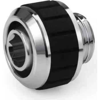 Alphacool Apex Grip compressiefitting 13/10mm G1/4 chroom - slangverbinder 14880