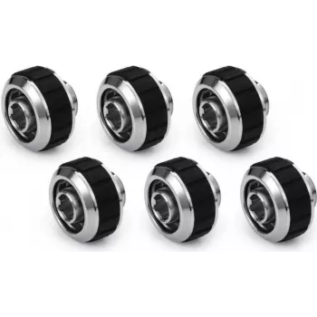 Alphacool Apex Grip compressiefitting 16/10mm G1/4 chroom - 6-pack 14924