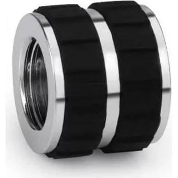 Alphacool Apex Grip aansluiting 16mm bus/bus G1/4 chroom (14946)