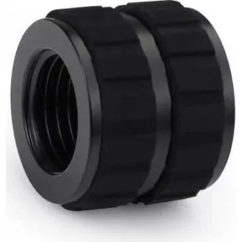 Alphacool Apex Grip verlengkoppeling G1/4 binnendraad naar binnendraad, 16mm, diepzwart 14810