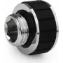 Alphacool Apex Grip verlengkoppeling 10mm buitendraad naar binnendraad G1/4 inch chroom (14896)