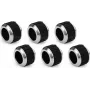 Alphacool Apex Grip HardTube 16mm G1/4 chroom compressiefitting-set, 6-pack 14930