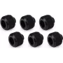 Alphacool Apex Grip HardTube compressiefitting 13mm G1/4 - diepzwart, 6-pack 14926