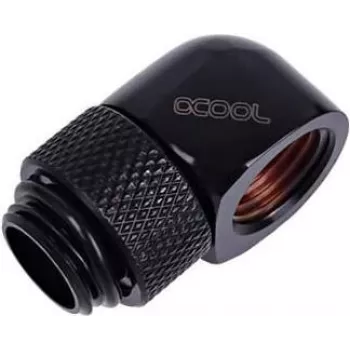 Alphacool Eiszapfen G1/4 inch afsluitplug diepzwart – messing blindplug met EPDM O-ring (17217)