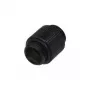 Alphacool HF dubbele nippel G1/4 buitendraad naar G1 buitendraad adapter (17033)