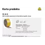 Aluminiumoxide schuurpapierrol P40 115mm x 50m PS 30 D