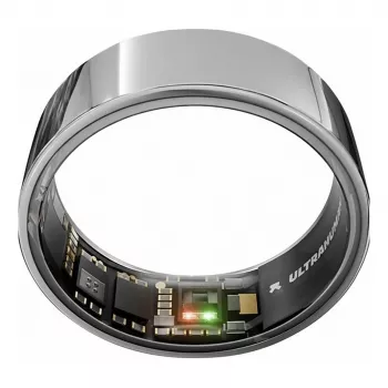Ultrahuman Ring AIR smart ring, maat 12, Space Silver