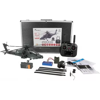 Amewi Apache AH-64D CP Helicopter 6G/3D RTF grijs