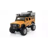AMEWI D90X28 metal scale crawler 4WD RC auto 1:28 geel