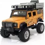 AMEWI D90X28 metal scale crawler 4WD RC auto 1:28 geel