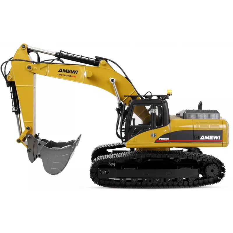 Amewi G705E metaalgraafmachine 1:14 RTR geel 14+