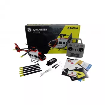 Amewi Johanniter H145 Helikopter Brushless 6-kanaals 6G RTF 14+