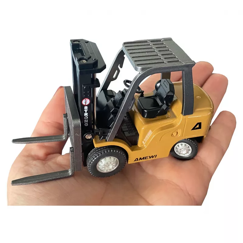 Amewi mini heftruck met aanhanger, 8-kanaals 1:64 RTR 6+