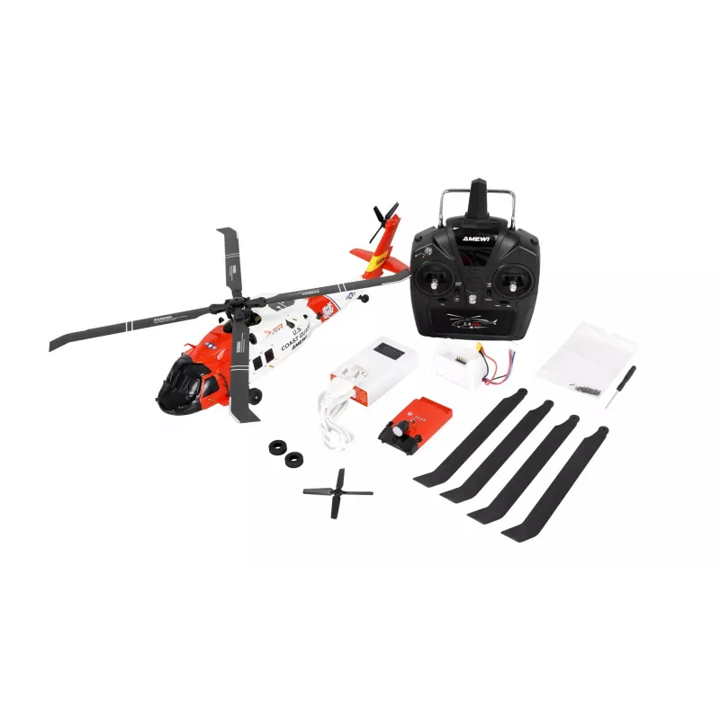 Amewi UH60 Black Hawk Coastguard helikopter 6G/3D RTF