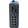 AMG Industrial managed switch, 8x 10/100 Mbps, DIN-rail, redundante stroomvoorziening