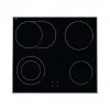 Amica EHC 12761 E inbouw-elektrische oven en glaskeramische kookplaat set met RVS-look