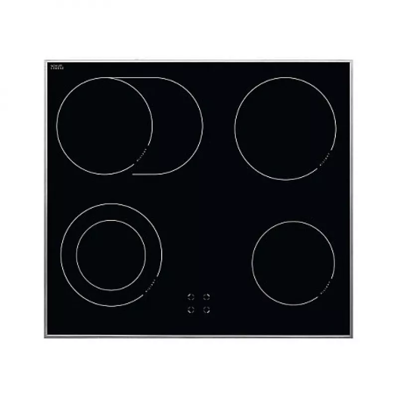 Amica EHC 12761 E inbouw-elektrische oven en glaskeramische kookplaat set met RVS-look