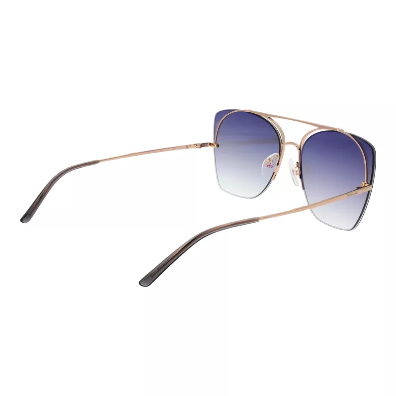 ANA HICKMANN dames vlinder zonnebril HI3075-5805A - Havana/bruin gradientglazen 58 mm