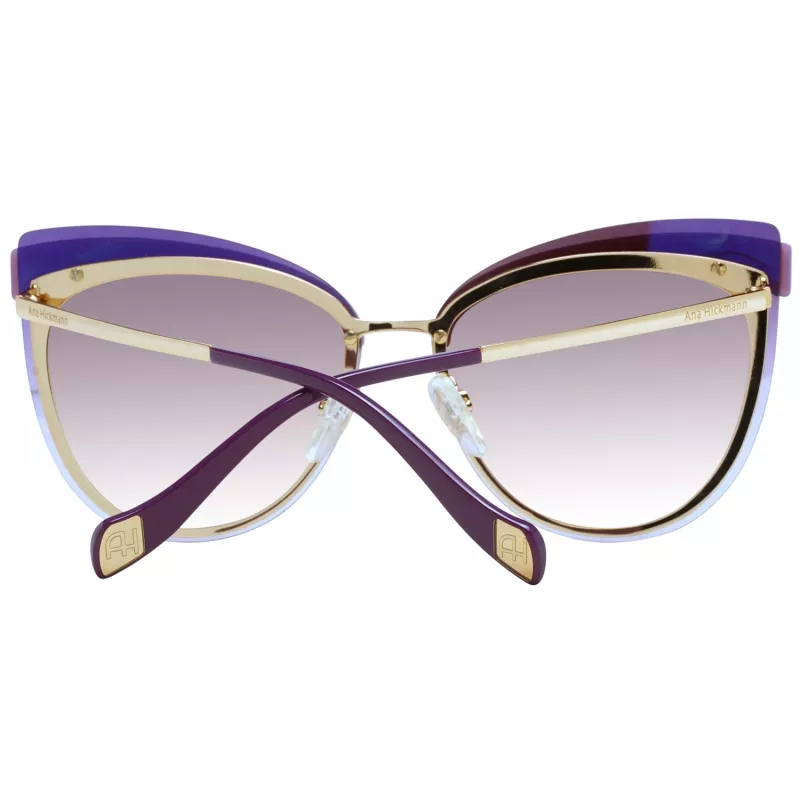 ANA HICKMANN dames zonnebril AH3178-6604D Havana/goud oversized vierkant